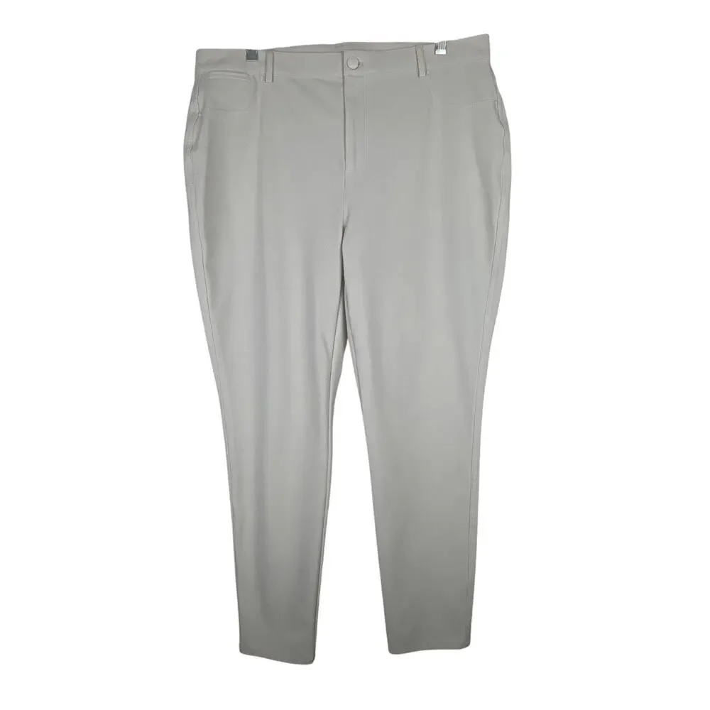 Chico’s Off White Dress Pants Trousers Straight Leg Size 14R